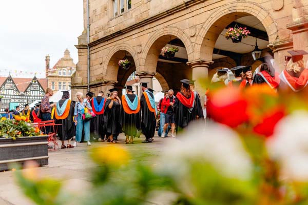 Shrewsbury College HE Graduation